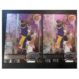 Lot of 2 1997 Shaquille Oï¿½Neal NBA cards