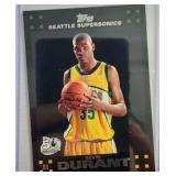 3 2007 Kevin Durant Topps Rookie Card #112