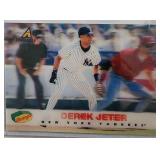 2 Derek Jeter Cards 97 Pinnacle 96 Leaf Preferred