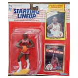 1990 M Jordan NIB Starting Line Up Figure/Card