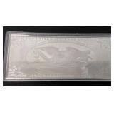 Decorative 4oz Solid Silver One Million Dollar Bar