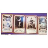 4 1975 Fleer Pioneers of baseball cards