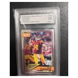 2018 Sam Darnold Graded 10 football card