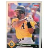 2 Dave Henderson DONRUSS Cards 1993