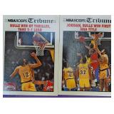 1991 Hoops Tribune Games 1-5 Bulls Lakers