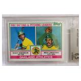 1983 Topps #531 Ricky Henderson & Langford 6.5 Bec