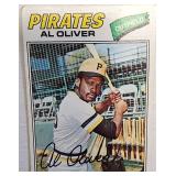 1977 Signed Al Oliver Topps Card #130