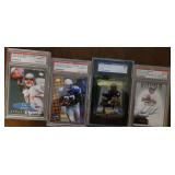 4 PC NFL PSA Graded Lot 1999-2002