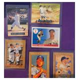 6 VTG Mickey Mantle Cards See Pics