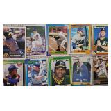 VTG Lot Of 10 MLB Cards 70s & 80s Felix Jose & Mor