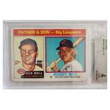 1976 Topps #66 Gus & Buddy Bell Graded 4 Beckett