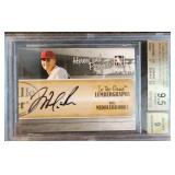 2011 Signed & Graded Will Middlebrooks 9.5 & 9 Aut