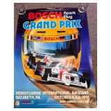 Lot of 4 Bosch Grand Prix posters