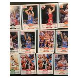 15+ Fleer NBA CARDS FROM 1990