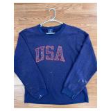 VTG Champion Sweater ï¿½USAï¿½ print