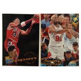 1995 Dennis Rodman and 1995 Scottie Pippen Cards