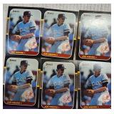 Six 1987 Joe Niekro Donruss #217