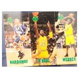 1993 Classic SHAQ, A Hardaway & Webber Rookie RC