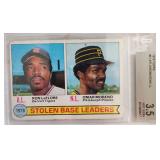 1979 Topps LeFlore & Moreno 3.5 Beckett