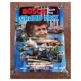 Lot of 3 identical Bosch Grand Prix posters & 1