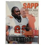 Lot of 4 VTG Warren Sapp Cards See Pics