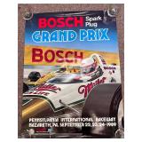 Lot of 3 identical Bosch Grand Prix posters