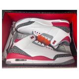 Nike Air Jordan 3 Retro Fire Red 2022 size 8