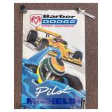 Lot of 3 Indy car racing posters. See pics