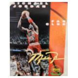 4 Signed Michael Jordan Posters