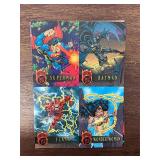 Rare Uncut Promo Sheet DC Cards by Skybox (1995)