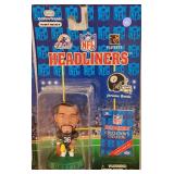 4 NFL Headliner Figures NIB Sealed