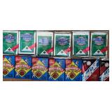 13 MLB Unopened VTG Packs late 80s Early 90s