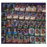 VTG 1980 MLB 40 Card Lot