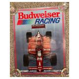 Lot of 3 Budweiser Racing posters, 2 are identical