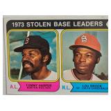 1974 Topps #204 Tommy Harper Lou Brock