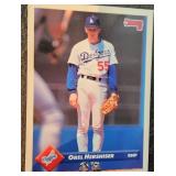 DONRUSS Lot Of 4 Orel Hershiser 1993 Cards Dodgers