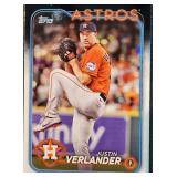 2024 Justin Verlander Topps #62 Just Pulled