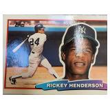 1988 Big Ricky Henderson Topps #165