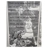 2 signed Grant Hill pictures