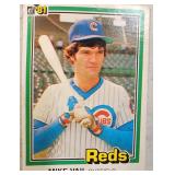 1981 Mike Vail Error Card has Reds not Cubs on fro