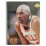 1995 Michael Jordan UD #335 Electric Court Gold