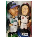 4 Bobble heads 2 in Org packages Adam Dunn Tony Du