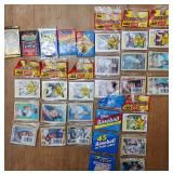 13 MLB Unopened VTG Packs late 80s Early 90s