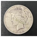 1922-P Peace Silver Dollar