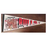 1991 Chicago Bulls World Champs pennant