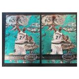 Two 1997 Kevin Garnett NBA cards