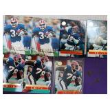 7 VTG Buffalo Bills Cards Thomas, Kelly & B Smith