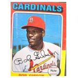 1975 Signed Bob Gibson Topps #150 Card