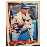 Lou Whitaker 1992 Six Topps Cards