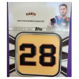 2022 Buster Posey Jersey Medallion Card Jmm-bp